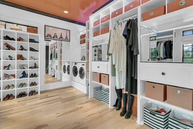 1913 Mooring Line Way, Mount Pleasant, SC 29466 - interior space featuring wood finished floors and washing machine and clothes dryer