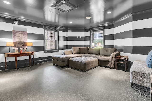 1913 Mooring Line Way, Mount Pleasant, SC 29466 - living room featuring recessed lighting