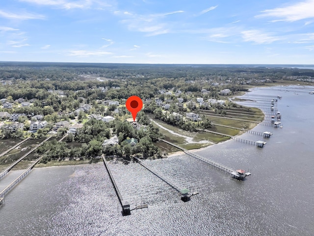1913 Mooring Line Way, Mount Pleasant, SC 29466 - drone / aerial view featuring a water view