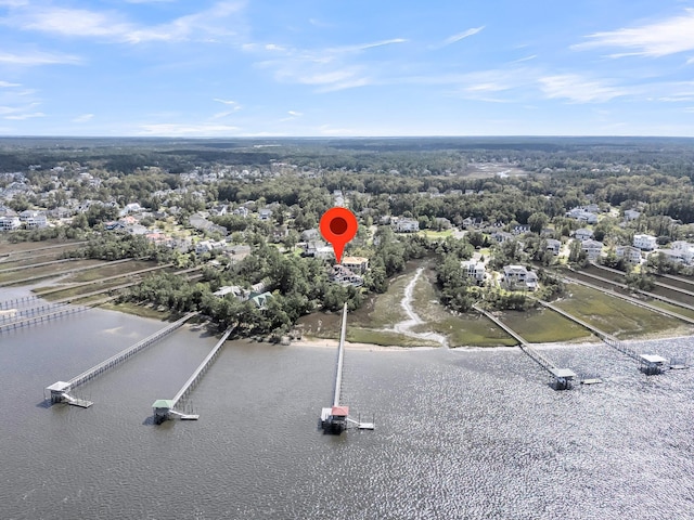 1913 Mooring Line Way, Mount Pleasant, SC 29466 - birds eye view of property featuring a water view