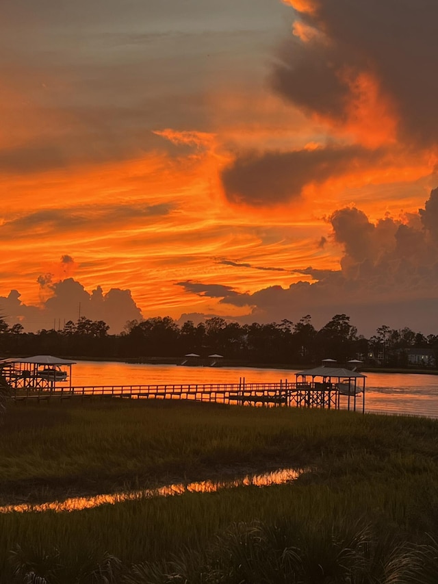 1913 Mooring Line Way, Mount Pleasant, SC 29466 - water view featuring fence