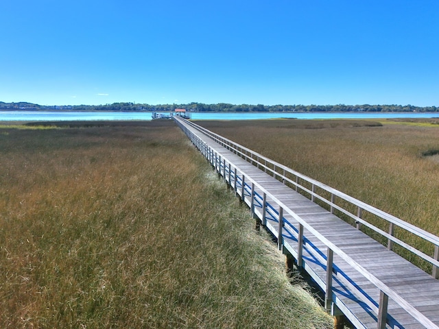 4252 Faber Place Dr Unit 203, North Charleston, SC 29405 - dock with a water view