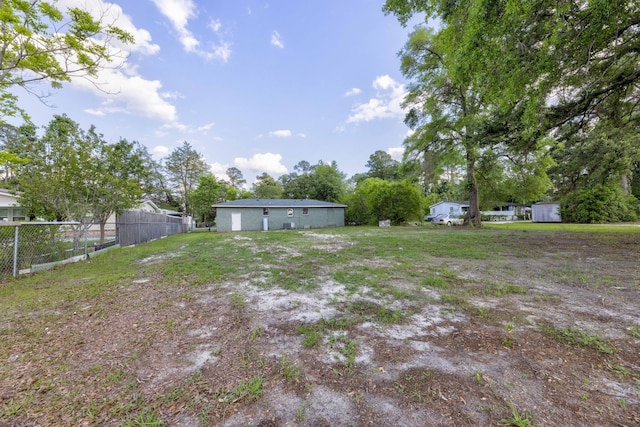 121 Harrison St, Varnville, SC 29944 - view of yard