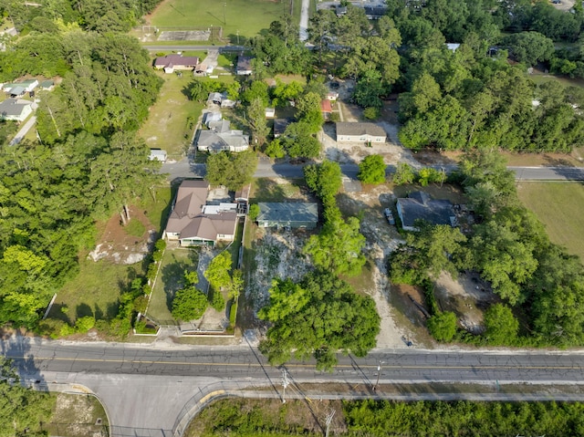 121 Harrison St, Varnville, SC 29944 - aerial overview of property's location with nearby suburban area