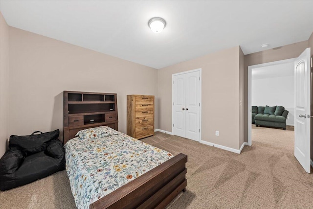 3055 Matthews Dr, Sumter, SC 29154 - carpeted bedroom featuring baseboards and a closet