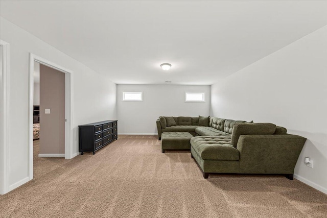 3055 Matthews Dr, Sumter, SC 29154 - living room with light colored carpet and baseboards