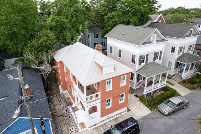 drone / aerial view