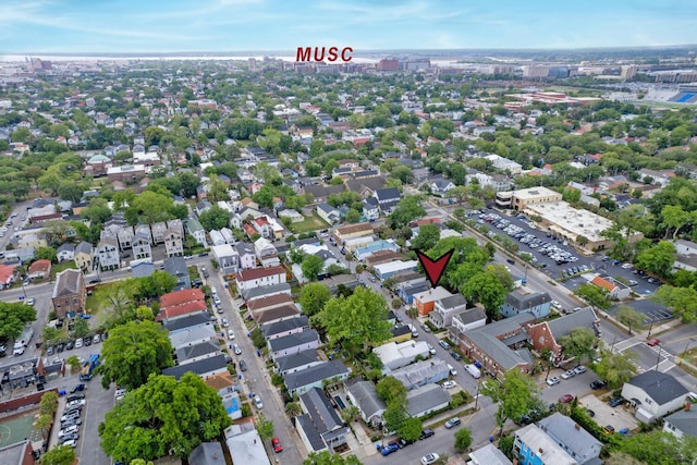 drone / aerial view