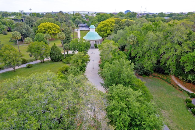 bird's eye view