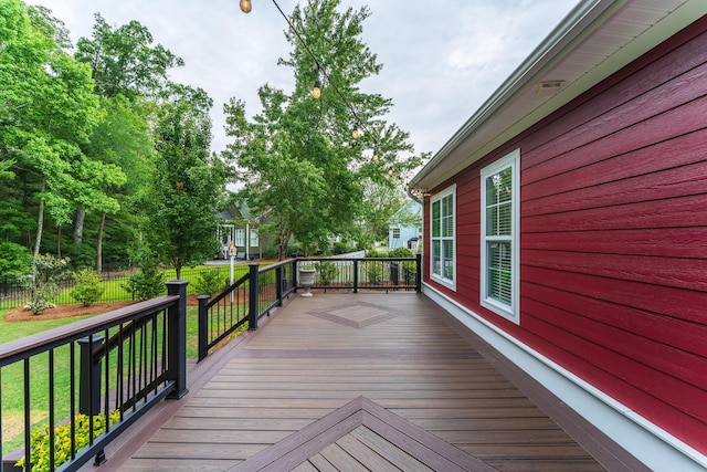 view of deck