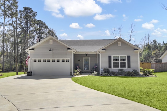 3473 Plow Ground Rd, Johns Island, SC 29455 - view of front facade featuring concrete driveway and an attached garage
