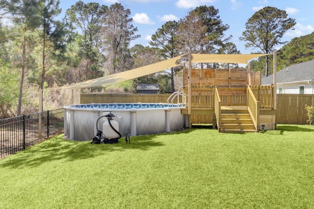 3473 Plow Ground Rd, Johns Island, SC 29455 - view of yard featuring a deck