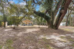 view of yard featuring a gazebo