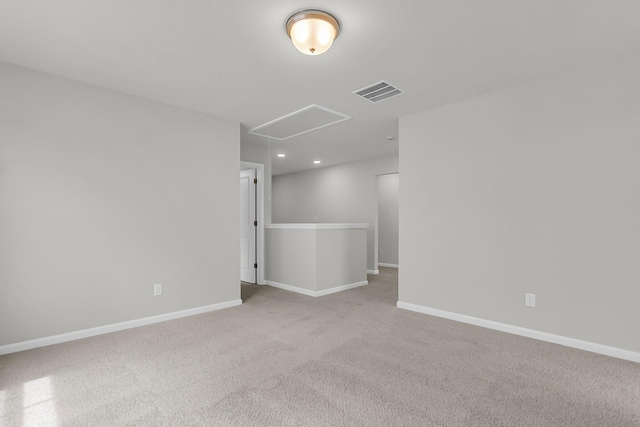 327 Hillman Trl Dr, Moncks Corner, SC 29461 - unfurnished room featuring attic access, carpet, recessed lighting, and baseboards