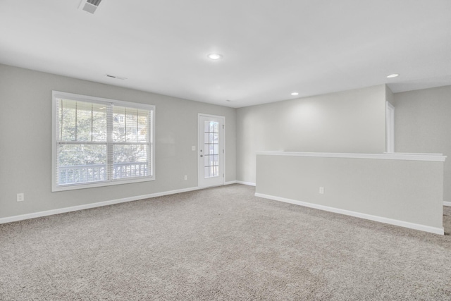 empty room featuring carpet