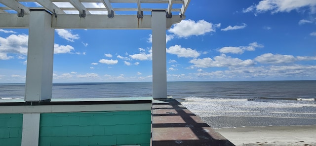 1699 E Ashley Ave Unit B, Folly Beach, SC 29439 - water view with nearby beach