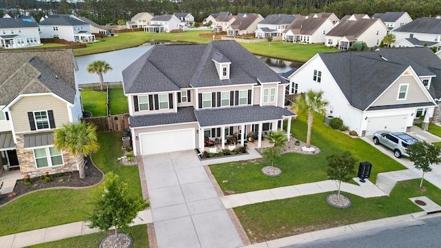 451 Spectrum Rd, Summerville, SC 29486 - aerial view of residential area featuring a nearby body of water