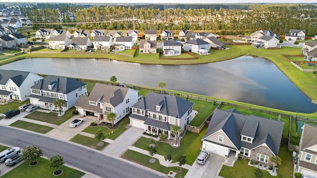 451 Spectrum Rd, Summerville, SC 29486 - aerial perspective of suburban area featuring a nearby body of water