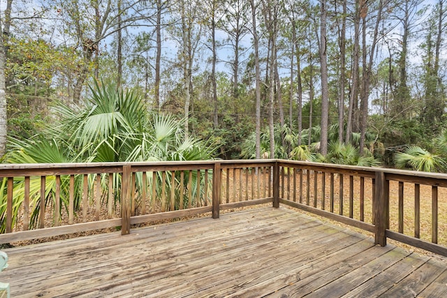 view of deck