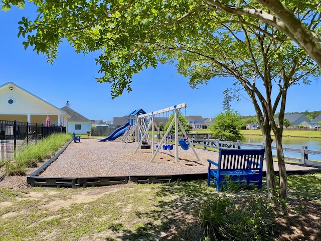 3006 Central Ring Ct, Ridgeville, SC 29472 - communal playground with a residential view and a water view