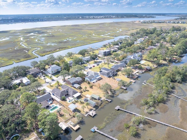 1894 Capri Dr, Charleston, SC 29407 - aerial view of property's location featuring a nearby body of water and nearby suburban area