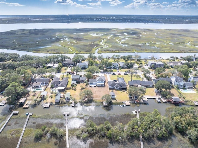 1894 Capri Dr, Charleston, SC 29407 - aerial overview of property's location featuring a nearby body of water and nearby suburban area