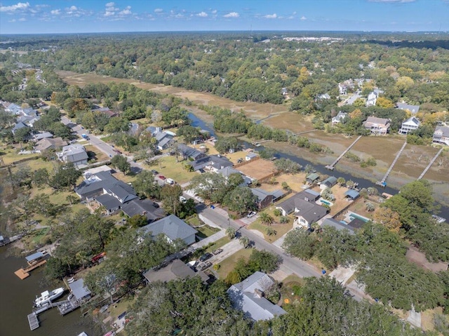 1894 Capri Dr, Charleston, SC 29407 - aerial overview of property's location with nearby suburban area