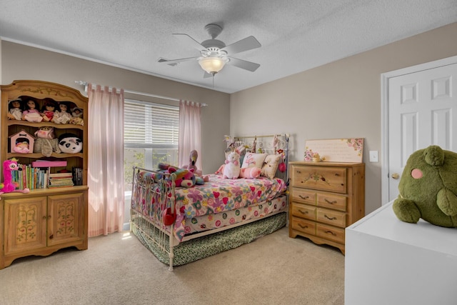 30 Regency Oaks Dr, Summerville, SC 29485 - carpeted bedroom featuring a textured ceiling and ceiling fan