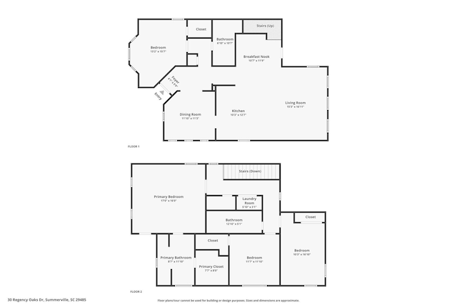 30 Regency Oaks Dr, Summerville, SC 29485 - property floor plan