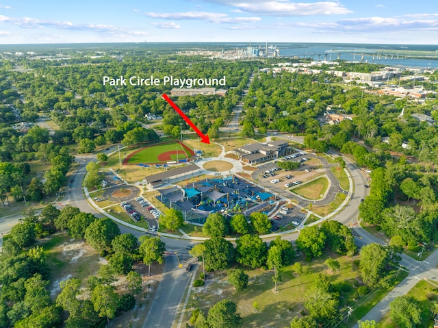 1324 Maxwell St, North Charleston, SC 29405 - bird's eye view featuring a water view