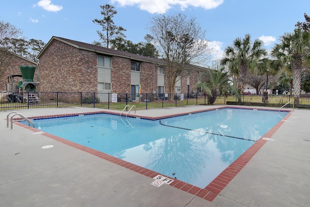 view of pool