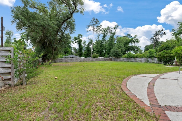 view of yard