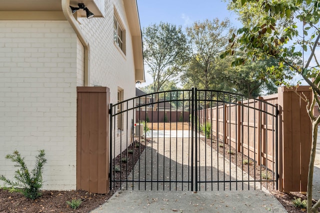 view of gate