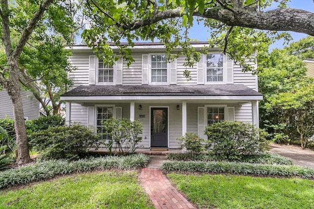 1433 Oaklanding Rd, Mount Pleasant, SC 29464 - view of front of house with covered porch and roof with shingles