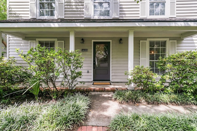 1433 Oaklanding Rd, Mount Pleasant, SC 29464 - doorway to property with covered porch