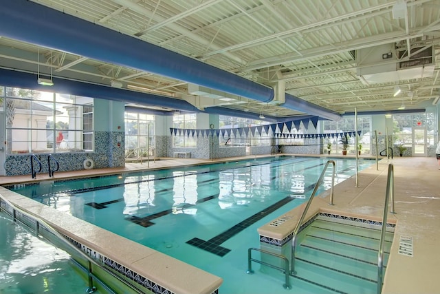 view of pool