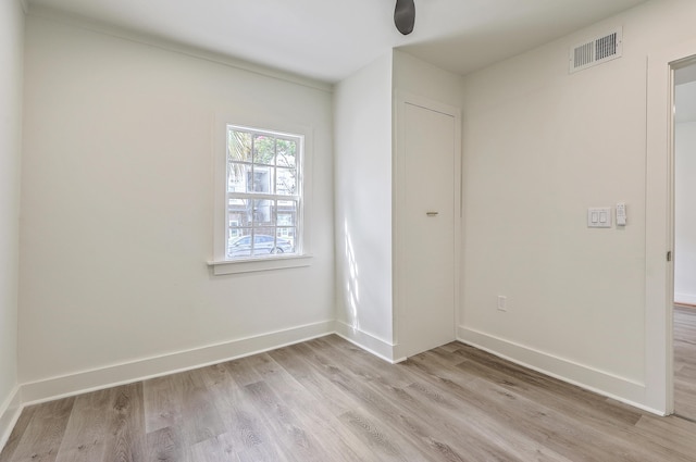 68 Lee St Unit A & B, Charleston, SC 29403 - unfurnished bedroom with light wood-style floors and baseboards