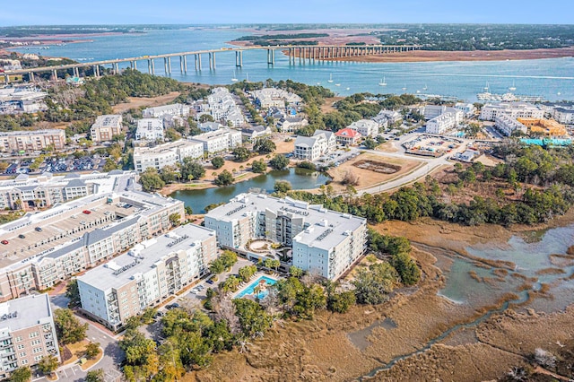145 Pier View St Unit 111, Charleston, SC 29492 - bird's eye view of a notable bridge and a large body of water