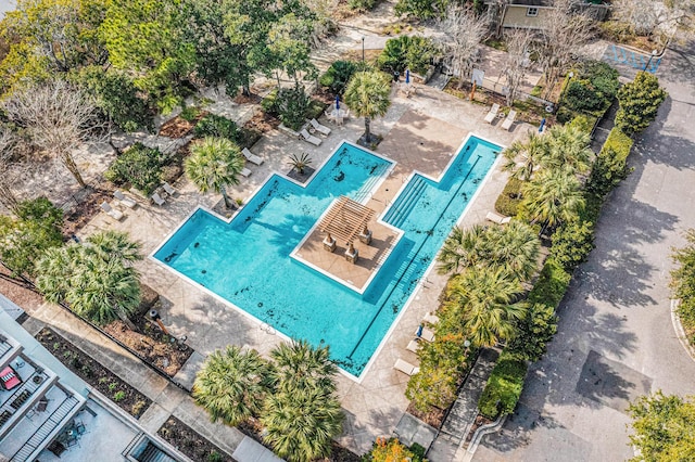 145 Pier View St Unit 111, Charleston, SC 29492 - aerial view of a pool area