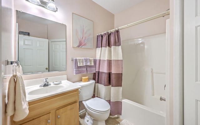 5347 Sundial Ct, North Charleston, SC 29418 - full bath featuring vanity, toilet, and shower / bath combo