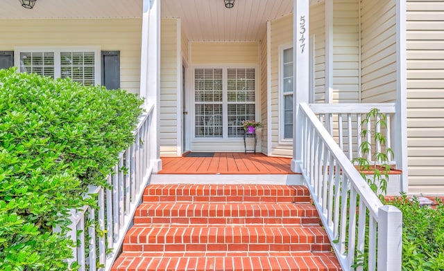 5347 Sundial Ct, North Charleston, SC 29418 - view of exterior entry with covered porch