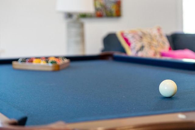 112 E Huron Ave Unit C, Folly Beach, SC 29439 - interior details with pool table