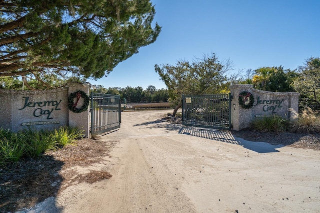 view of gate