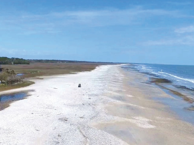 water view featuring a view of the beach