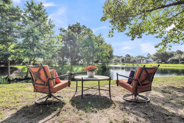 1311 Royal Links Dr, Mount Pleasant, SC 29466 - view of yard featuring a water view