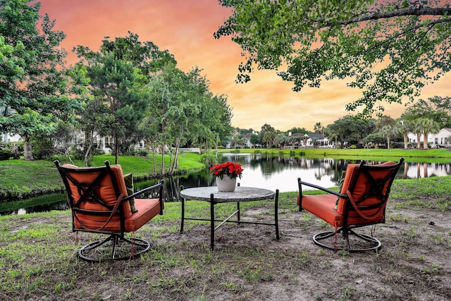 1311 Royal Links Dr, Mount Pleasant, SC 29466 - view of yard featuring a water view
