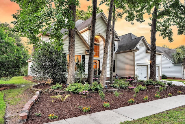 1311 Royal Links Dr, Mount Pleasant, SC 29466 - traditional-style home with an attached garage and concrete driveway