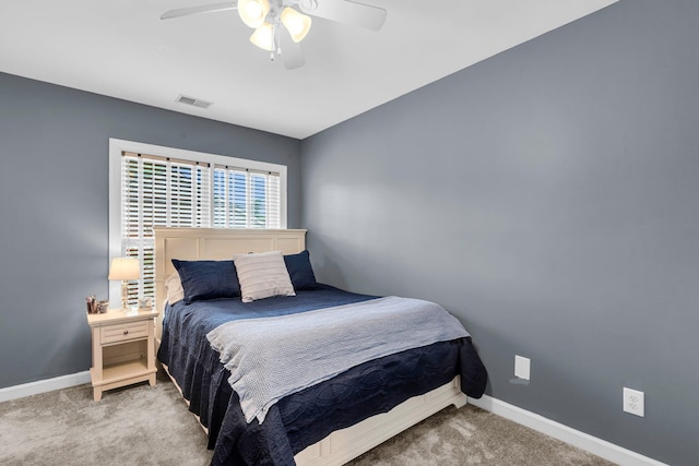 1311 Royal Links Dr, Mount Pleasant, SC 29466 - carpeted bedroom with baseboards and ceiling fan