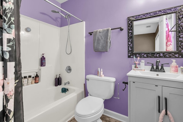 1311 Royal Links Dr, Mount Pleasant, SC 29466 - bathroom with vanity and shower / tub combo