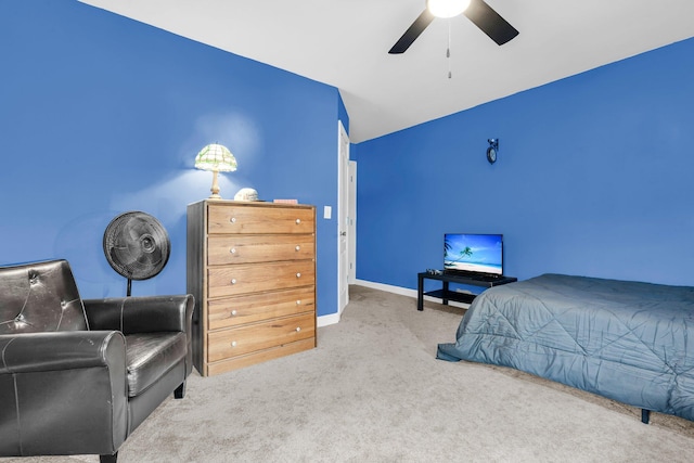 1311 Royal Links Dr, Mount Pleasant, SC 29466 - bedroom with carpet and ceiling fan